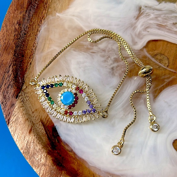 🖤Evil eye 🧿 bracelet - Picture 1 of 8